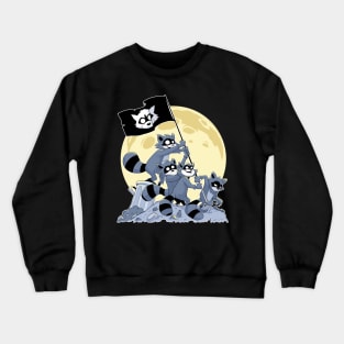 Raccoon Squad Crewneck Sweatshirt